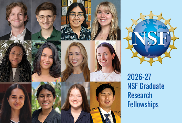 NSF Fellowship winners