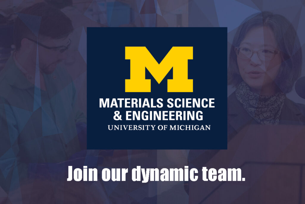Faculty Position in MSE