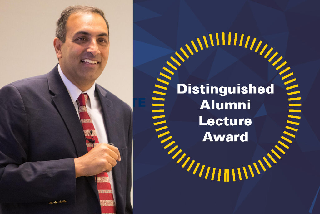 Nik Chawla (PHD ’97) receives Distinguished Alumnus Award